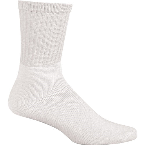 Adult Unisex Cotton/Polyester Crew Socks