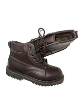 Adult Men's Leather Boot Shoes