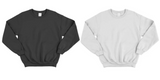 Adult Unisex Cotton/Polyester Crew Neck Sweatshirt Apparel